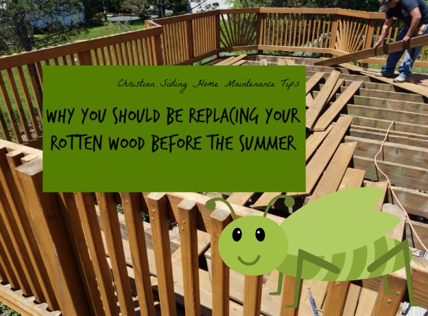 Replacing Rotten Wood - Christian Siding