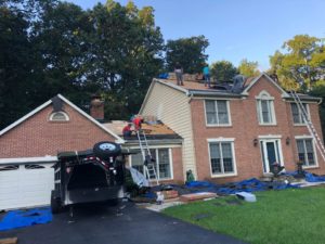 replacing roof