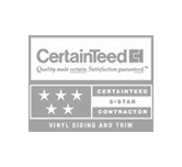 Certainteed 5-Star Contractor, Christian Siding